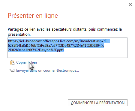 Imprimer dans Powerpoint